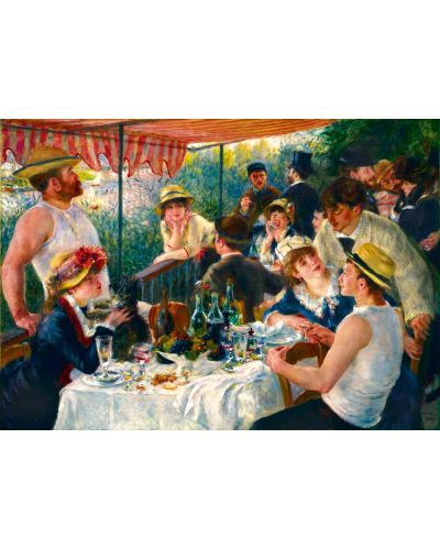 Puzzle Bluebird de 1000 piese - Luncheon of the Boating Party, 1881 - 2