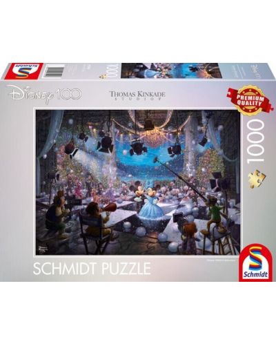 Puzzle Schmidt 1000 piese - Disney 100th Anniversary - 1