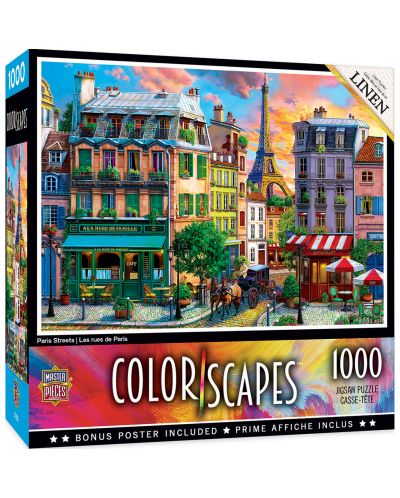Puzzle Master Pieces de 1000 piese - Paris Streets - 1