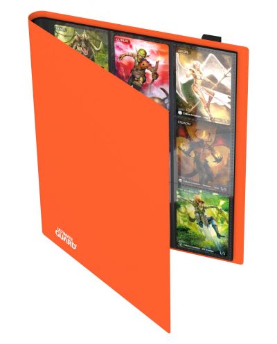 Dosar de stocare card  Ultimate Guard Flexxfolio 18-Pocket - Portocaliu (360 buc.) - 3