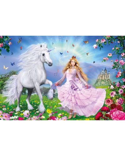 Puzzle Schmidt de 100 piese - The unicorn princess - 2