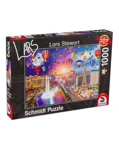 Puzzle Schmidt de 1000 piese - Las Vegas - 1