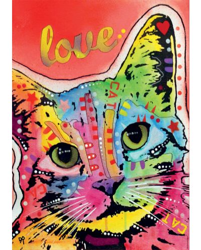  Puzzle Educa de 1000 piese - Dragostea pisicilor, Dean Rousseau - 2