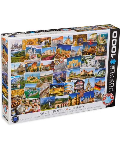 Puzzle Eurographics de 1000 piese - Germany - Globetrotter - 1