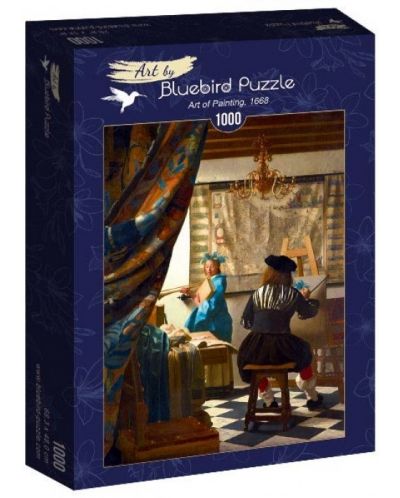 Puzzle Bluebird de 1000 piese - Art of Painting, 1668 - 1