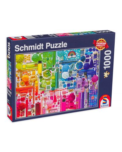 Puzzle Schmidt de 1000 piese - Colours Of The Rainbow - 1
