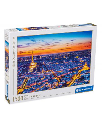 Puzzle Clementoni de 1500 piese - High Quality Collection Paris View - 1