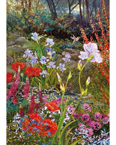 1000 de piese Cherry Pazzi Puzzle - Flori de pădure  - 2