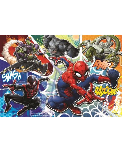 Puzzle Trefl de 60 piese - Curajosul Spiderman - 2