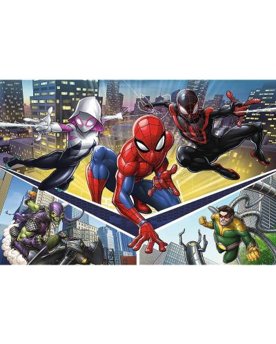 Puzzle Trefl 160 de piese - Puterea lui Spiderman  - 2