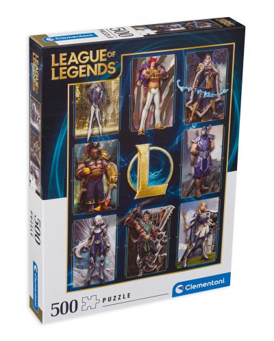 Puzzle Clementoni de 500 de piese - League of Legends - 1