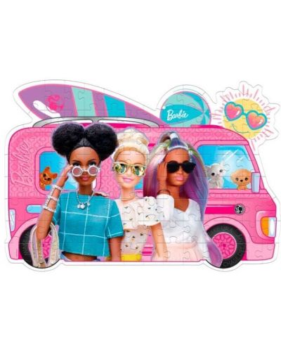 Puzzle Clementoni din 104 piese - Barbie la mare - 2