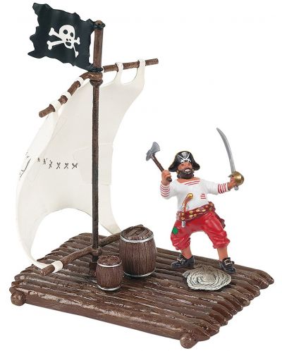 Figurină Papo Pirates and Corsairs – Pluta de pirat - 1