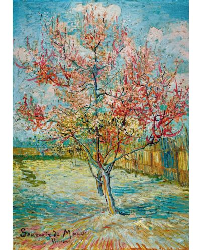  Puzzle Bluebird  de 1000 piese - Pink Peach Trees (Souvenir de Mauve), 1888 - 2