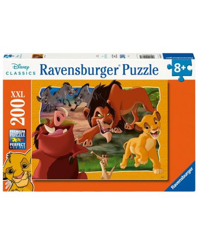 Puzzle Ravensburger de 200 XXL de piese - Regele Leu, Mufasa - 1