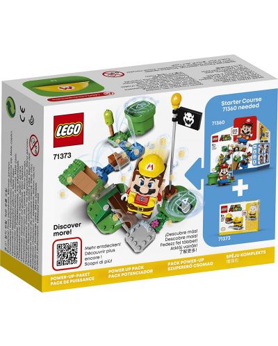 Pachet cu suplimente Lego Super Mario - Builder Mario (71373) - 2