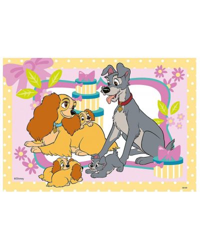 Puzzle Ravensburger de 2 x 24 piese - Disney's favorite puppies - 2