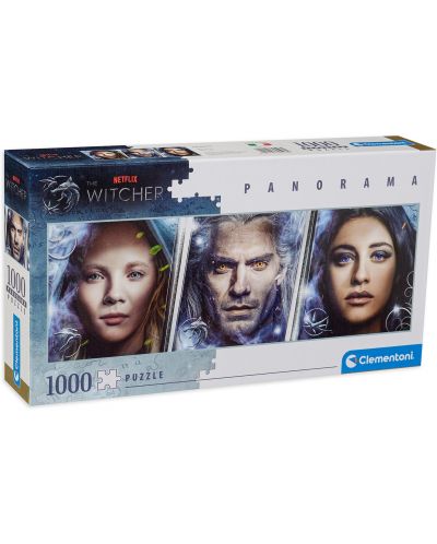 Puzzle panoramic Clementoni de 1000 piese- The Witcher - 1