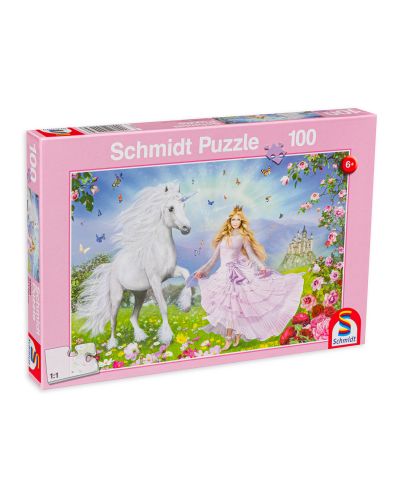 Puzzle Schmidt de 100 piese - The unicorn princess - 1