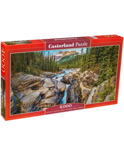 Puzzle panoramic de 4000 de piese Castorland - Parcul Național Banff, Canada  - 1