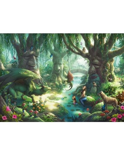 Puzzle Ravensburger de 368 piese - Magic Forest - 2