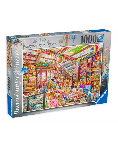 Puzzle Ravensburger de 1000 piese - Magazin pentru jucarii - 1