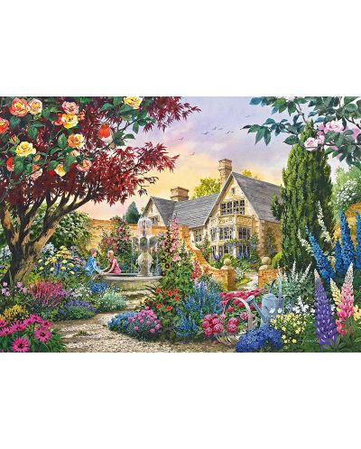 Puzzle Gibsons din 4 X 500 piese - Flora si fauna, John Francis - 4