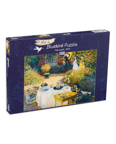 Puzzle Bluebird de 1000 piese - The Lunch, 1873, type I - 1