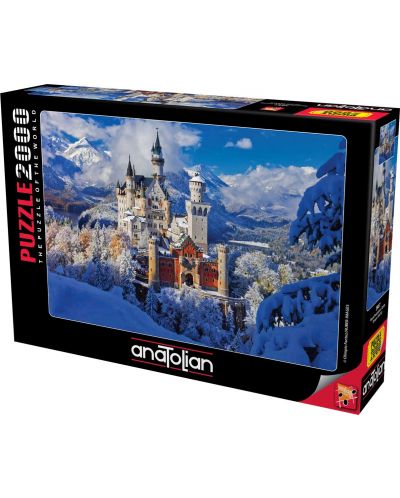 Puzzle Anatolian de 2000 piese - Castelul Neuschwanstein - 1