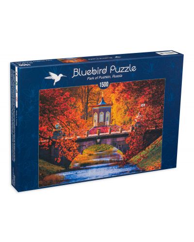 Puzzle Bluebird de 1500 piese - Park of Pushkin, Russia - 1