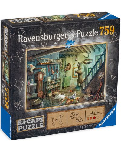 Puzzle Ravensburger 759 de piese - Pivnita intunecata - 1