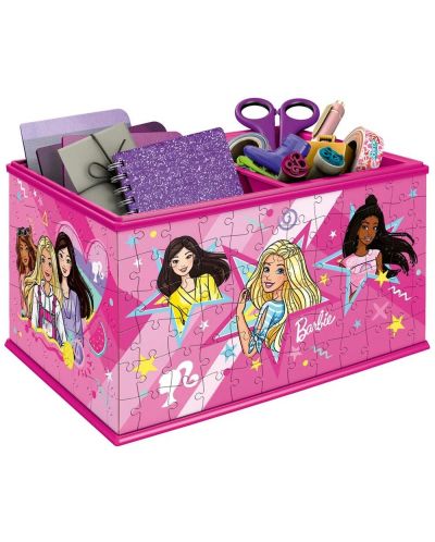 Puzzle Ravensburger de 216 de piese - Cutie organizatoare, Barbie - 2