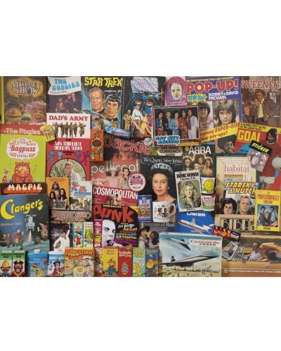 Puzzle Gibsons de 1000 de piese - Spiritul anilor 70 - 2