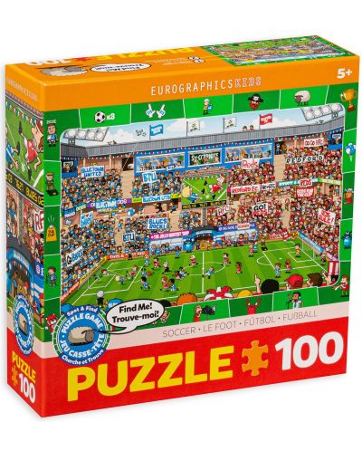 Puzzle Eurographics de 1000 piese - Fotbal - 1