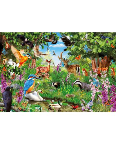 Puzzle Clementoni de 2000 piese - Fantastic Forest - 2