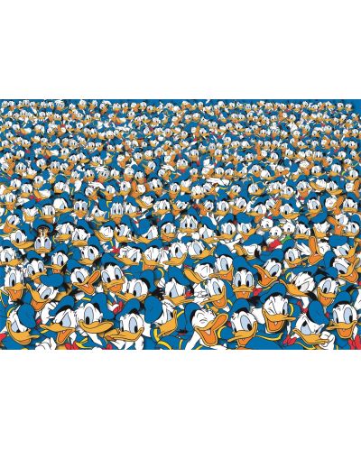 Puzzle  Clementoni din 1000 piese - Multe fețe ale lui Donald Duck - 2