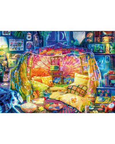 Puzzle Schmidt de 1000 de piese - O vizuină confortabilă - 2
