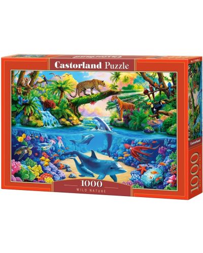 Puzzle Castorland din 1000 de piese - Natura sălbatică - 1