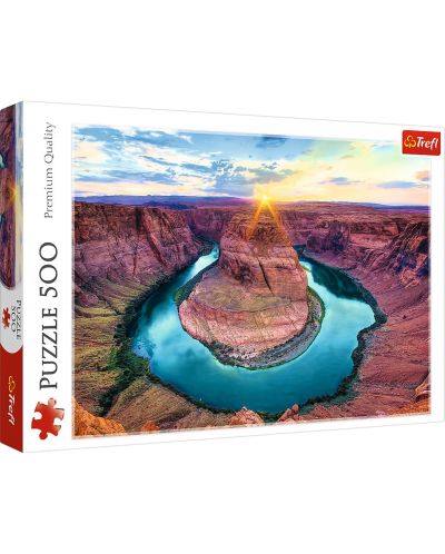 Puzzle Trefl de 500 de piese - Grand Canyon, SUA - 1