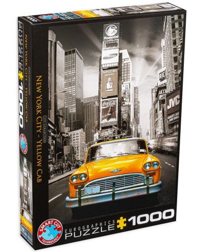 Puzzle Eurographics de 1000 piese – Taxi in New York - 1
