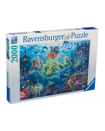 Puzzle Ravensburger din 2000 de piese - Magie subacvatică - 1