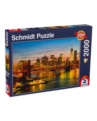 Puzzle Schmidt de 2000 piese - New York - 1