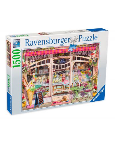 Puzzle Ravensburger de 1500 piese - Ice Cream Shop - 1