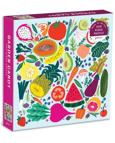 Puzzle Galison din 500 de piese - Fructe si legume - 1
