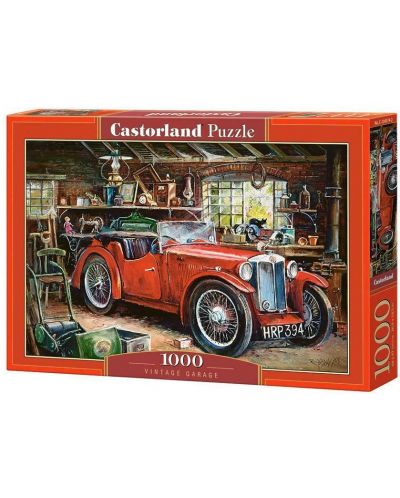 Puzzle Castorland de 1000 piese - Vintage Garage - 1
