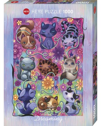 Puzzle Heye de 1000 piese - Kitty Cats - 1