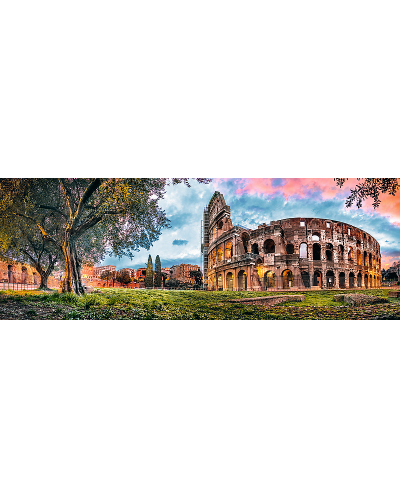 Puzzle panoramic Trefl de 1000 piese - Panorama Colosseum - 2