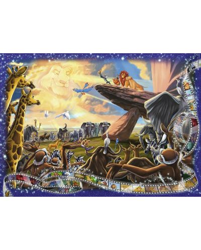 Puzzle Ravensburger de 1000 piese - Regele Leu - 2