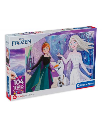 Puzzle Clementoni de 104 piese - Disney Frozen 2 - 1