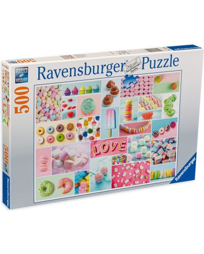 Puzzle Ravensburger de 500 piese - Ispite dulci - 1